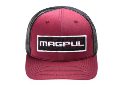 Magpul Wordmark Patch Trucker Red - obrazek 5