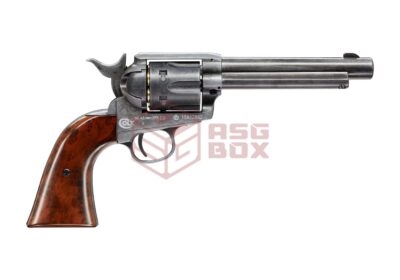 Colt SAA .45 Peacemaker 5.5 Inch Co2 Pellet Antique - obrazek 3