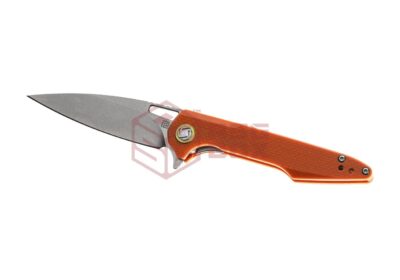 Artisan Cutlery Small Archaeo Linerlock Orange - obrazek 3