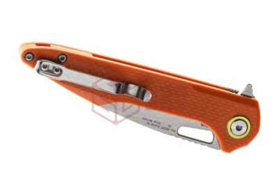 Artisan Cutlery Small Archaeo Linerlock Orange - obrazek 5