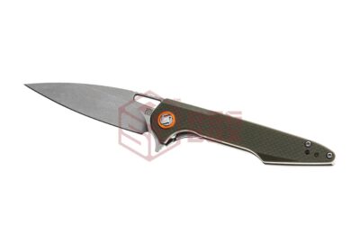 Artisan Cutlery Small Archaeo Linerlock Green - obrazek 3