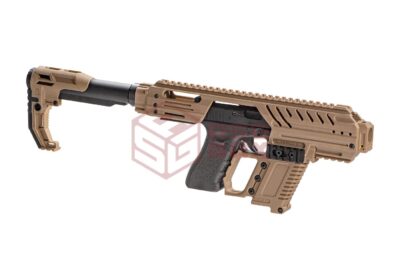 SLONG MPG Carbine Full Kit for Glock GBB Tan - obrazek 3