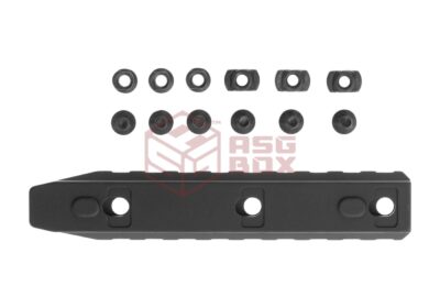 5KU 9 Slot Rail Section For MLOK / Keymod Black - obrazek 5