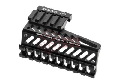 5KU B-12 Side Handguard AK RIS Mount Black - obrazek 4