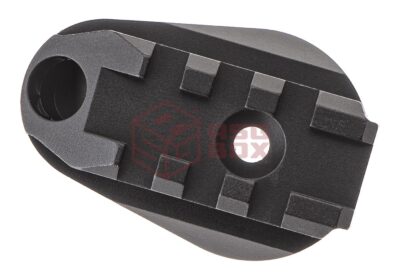 5KU M4 AEG Picatinny Rail Stock Base Black - obrazek 4