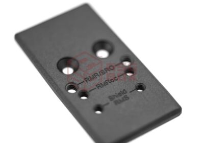 Krytac SilencerCo Maxim 9 Optic Plate Black - obrazek 5