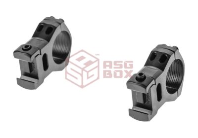 Leapers 25.4mm High Profile Steel Picatinny Rings Black - obrazek 3