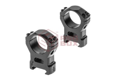 Leapers 25.4mm High Profile Steel Picatinny Rings Black - obrazek 4