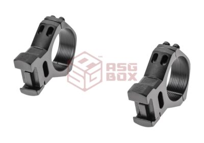 Leapers 34mm High Profile Steel Picatinny Rings Black - obrazek 3