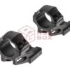 Leapers ACCU-SYNC 25.4 High Profile 37mm Offset Picatinny Rings Black OD-TM-12011006000 40927 AIR122S asgbox.pl