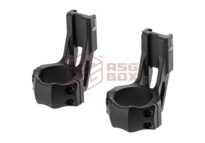 Leapers ACCU-SYNC 34mm High Profile 37mm Offset Picatinny Rings Black - obrazek 4
