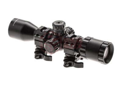 Leapers BugBuster 3-12X32 Scope Side AO Mil-Dot With QD Rings Black - obrazek 6