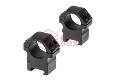 Leapers PRO 25.4mm Medium Profile P.O.I. Picatinny Rings Black - obrazek 4