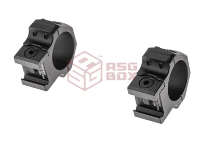 Leapers PRO 30mm Low Profile P.O.I. Picatinny Rings Black - obrazek 3