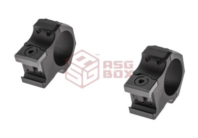 Leapers PRO 30mm Medium Profile P.O.I. Picatinny Rings Black - obrazek 3