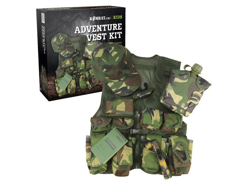 Kids Adventure Vest Set - DPM OD-A-KOMBAT014 asgbox.pl Kids Adventure Vest Set - DPM