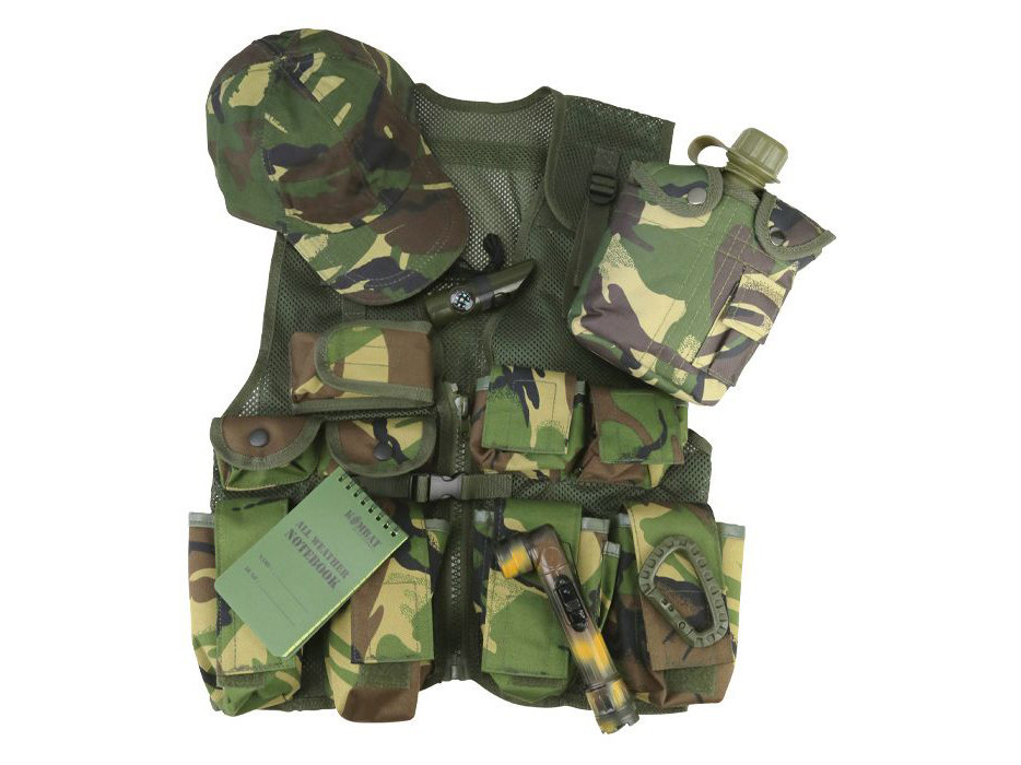 Kids Adventure Vest Set - DPM OD-A-KOMBAT014 asgbox.pl Kids Adventure Vest Set - DPM - obrazek 2
