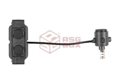 WADSN Dual Function Tape Switch for Rein Tactical Lights Black - obrazek 3