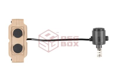 WADSN Dual Function Tape Switch for Rein Tactical Lights Dark Earth - obrazek 3