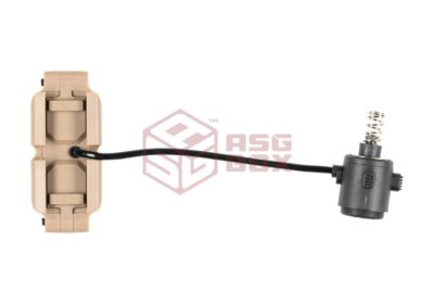 WADSN Dual Function Tape Switch for Rein Tactical Lights Dark Earth - obrazek 4