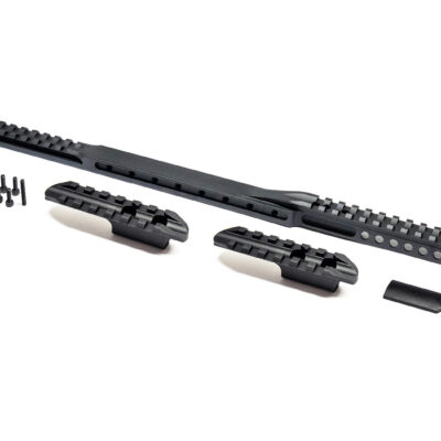 AA CNC Aluminium Long Scope RIS Rail Module for VSR / M700 - Black