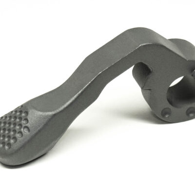 AA CNC Steel Bolt Handle for VSR-10, Left-Handed - Grey