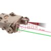 WADSN LA-5C UHP PEQ-15 Green Laser + IR Laser/IR LED Dark Earth OD-TM-12063230900 43579 asgbox.pl