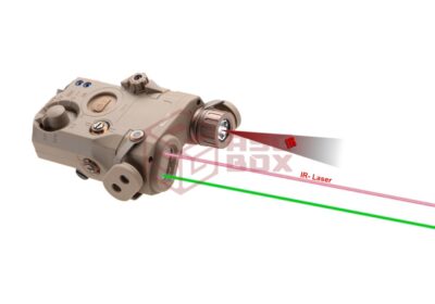 WADSN LA-5C UHP PEQ-15 Green Laser + IR Laser/IR LED Dark Earth - obrazek 3