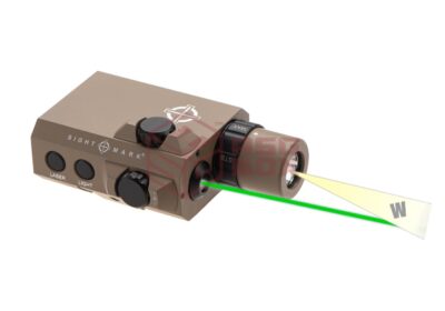 Sightmark LoPro Mini Combo Flashlight and Green Laser Dark Earth - obrazek 3