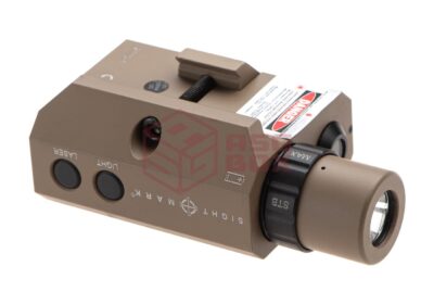 Sightmark LoPro Mini Combo Flashlight and Green Laser Dark Earth - obrazek 4