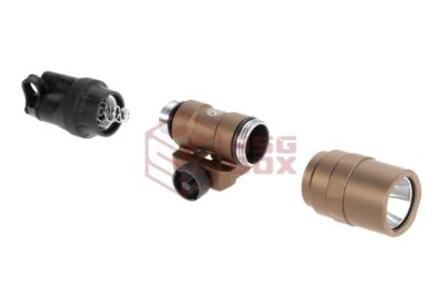 WADSN M300C Mini Scout Flashlight With Dual Switch IR LED Dark Earth - obrazek 3