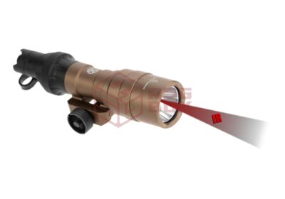 WADSN M300C Mini Scout Flashlight With Dual Switch IR LED Dark Earth - obrazek 4