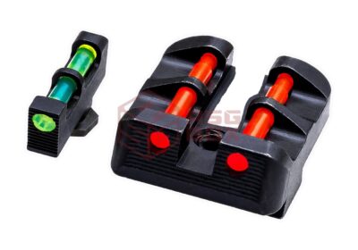 HIVIZ Fiber Sight Set for Glock 17/19 - obrazek 3