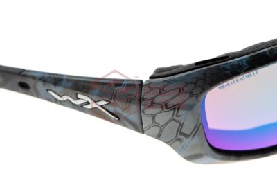 Wiley X WX Gravity Captivate Polarized Green Mirror Kryptek Neptune - obrazek 3