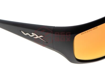 Wiley X WX Omega Captivate Polarized Bronze Mirror Black - obrazek 3