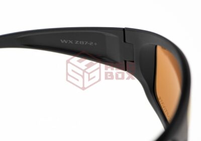 Wiley X WX Omega Captivate Polarized Bronze Mirror Black - obrazek 4