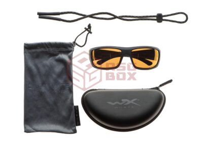 Wiley X WX Omega Captivate Polarized Bronze Mirror Black - obrazek 6