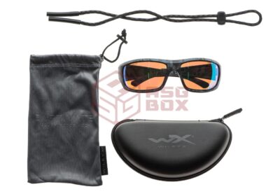 Wiley X WX Omega Captivate Polarized Green Mirror Kryptek Neptune - obrazek 6