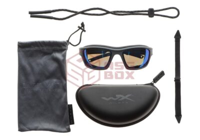Wiley X WX Ozone Captivate Polarized Blue Mirror Grey - obrazek 6