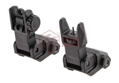 DLG Tactical High Profile Folding Sights Set Black - obrazek 3