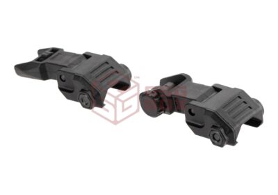 DLG Tactical High Profile Folding Sights Set Black - obrazek 5