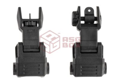 DLG Tactical High Profile Folding Sights Set Black - obrazek 6