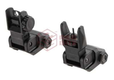 DLG Tactical Low Profile Folding Sight Set Black - obrazek 3