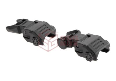 DLG Tactical Low Profile Folding Sight Set Black - obrazek 6