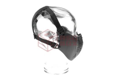 Amomax Ferro Polymer Half Face Mask Black - obrazek 5