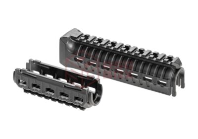 DLG Tactical AK/AK74 Polymer M-LOK Picatinny Handguard Black - obrazek 3