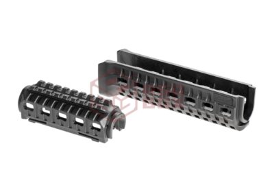 DLG Tactical AK/AK74 Polymer M-LOK Picatinny Handguard V2 Black - obrazek 3