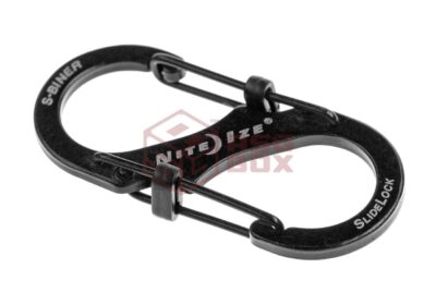 Nite Ize S-Biner SlideLock #2 Black - obrazek 3