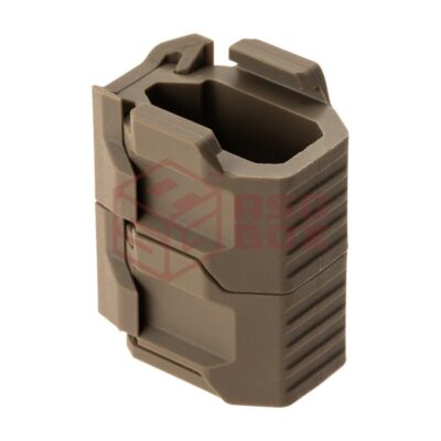 Alternative view of Strike Industries Angled Grip Extension Dark Earth