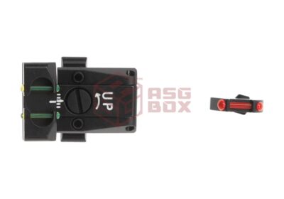 LPA Fiber Optic Sight Set for Glock 17/19 - obrazek 4
